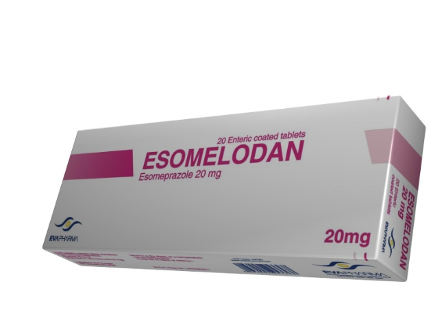 ESOMELODAN 40 MG 20 TAB