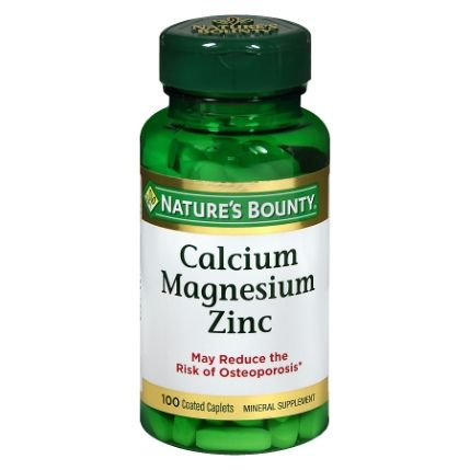 NATURE BOUNTY CAL / MAG / ZINC 100,TAB VIT D3