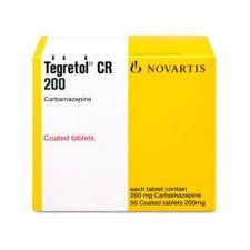 Tegretol CR 200mg Carbamazepine 50 Tablets.