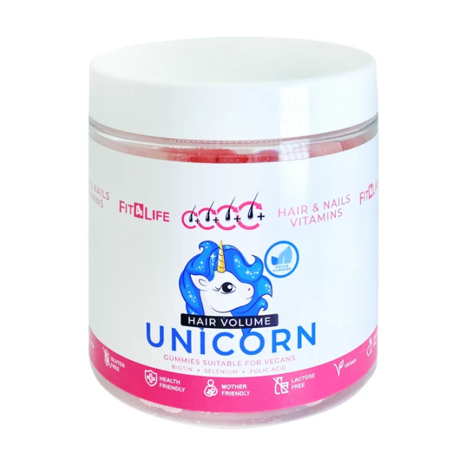 UNICORN HAIR AND NAIL GUMMIES 300GM